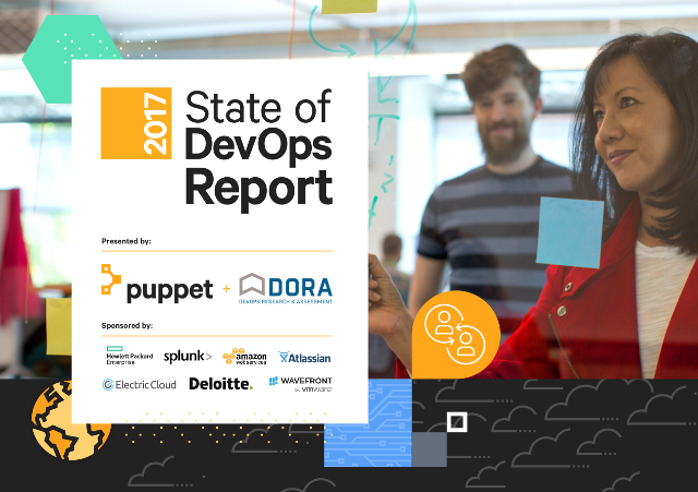 A capa do 2017 State of DevOps Report
